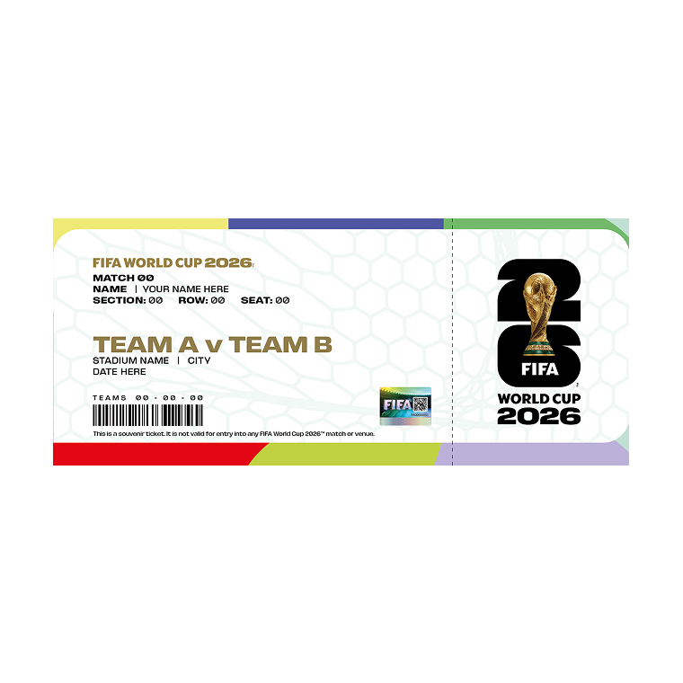 FIFA World Cup 2026™ Boston Host City Replica Ticket