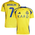 Cristiano Ronaldo Al-Nassr FC 2024/25 Home Player Jersey - Yellow