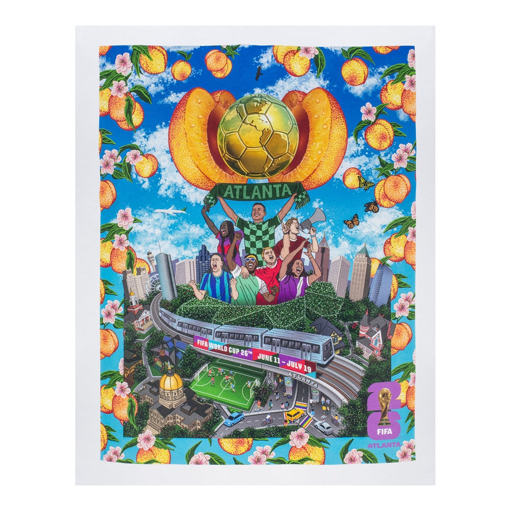 FIFA World Cup 2026™ Atlanta Poster White T-Shirt - Unisex