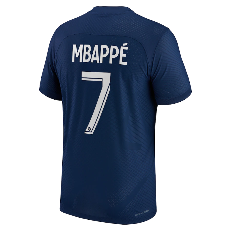 Kylian Mbappé Paris Saint-Germain 2022/23 Home Men's Authentic Jersey- Blue