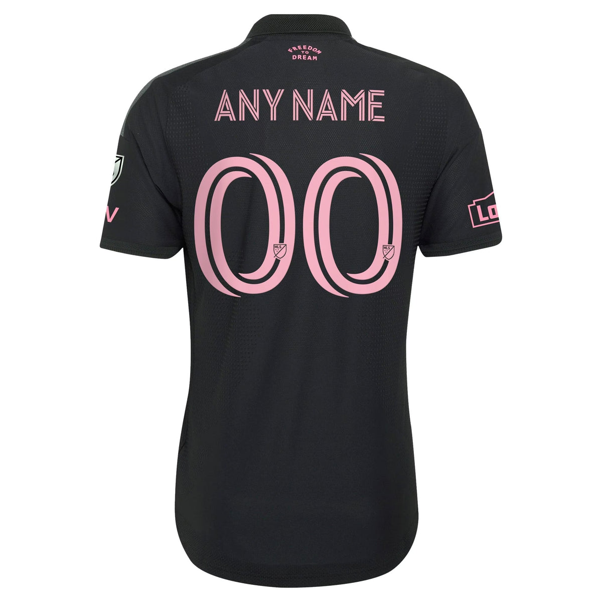 Official Lionel Messi Inter Miami CF adidas 2026 Presagio On-Field Patch Custom Jersey - Black