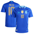 Lionel Messi Argentina National Team 2024 Away Player Jersey - Blue