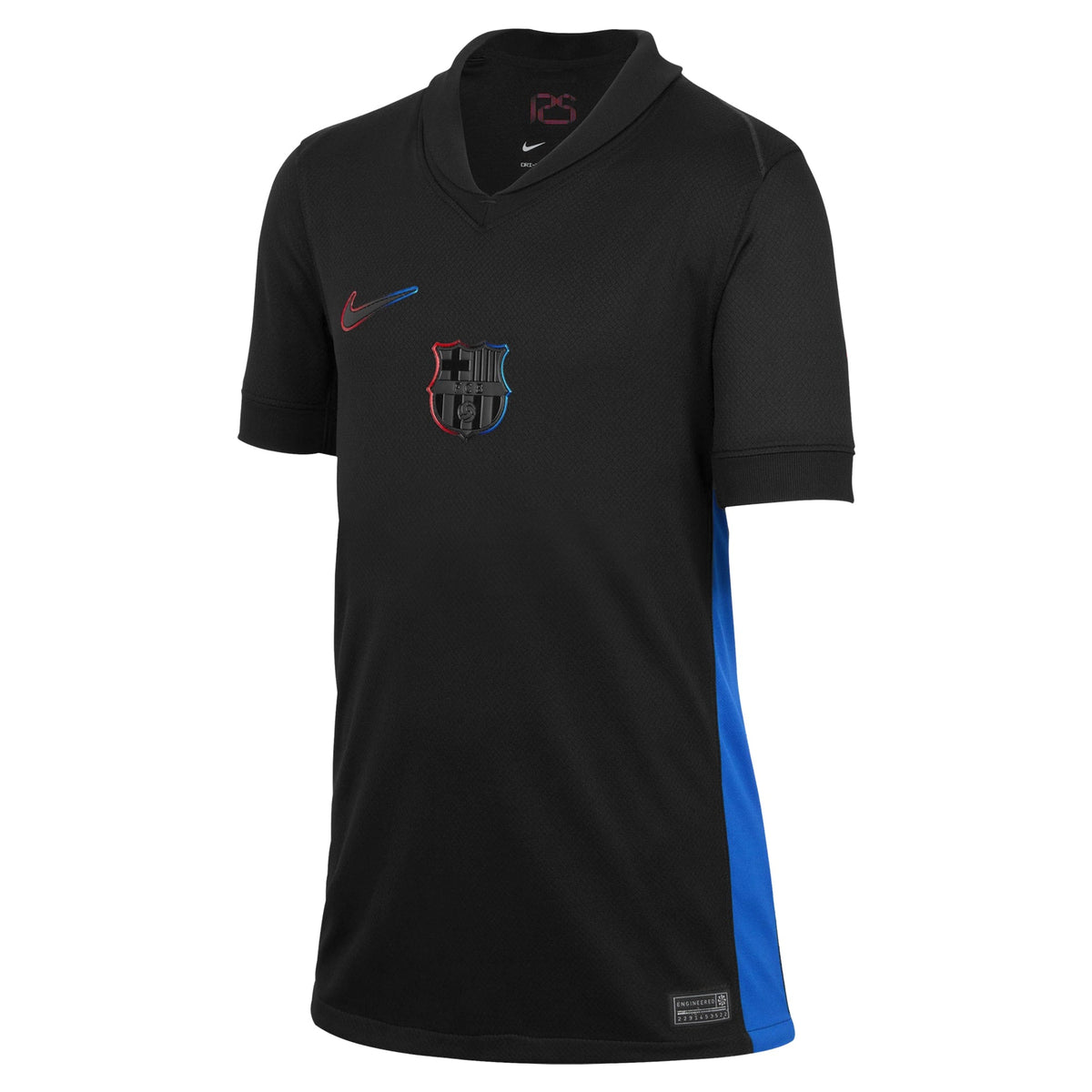 Messi 10 Barcelona Nike 2025 Away Player Jersey - Black